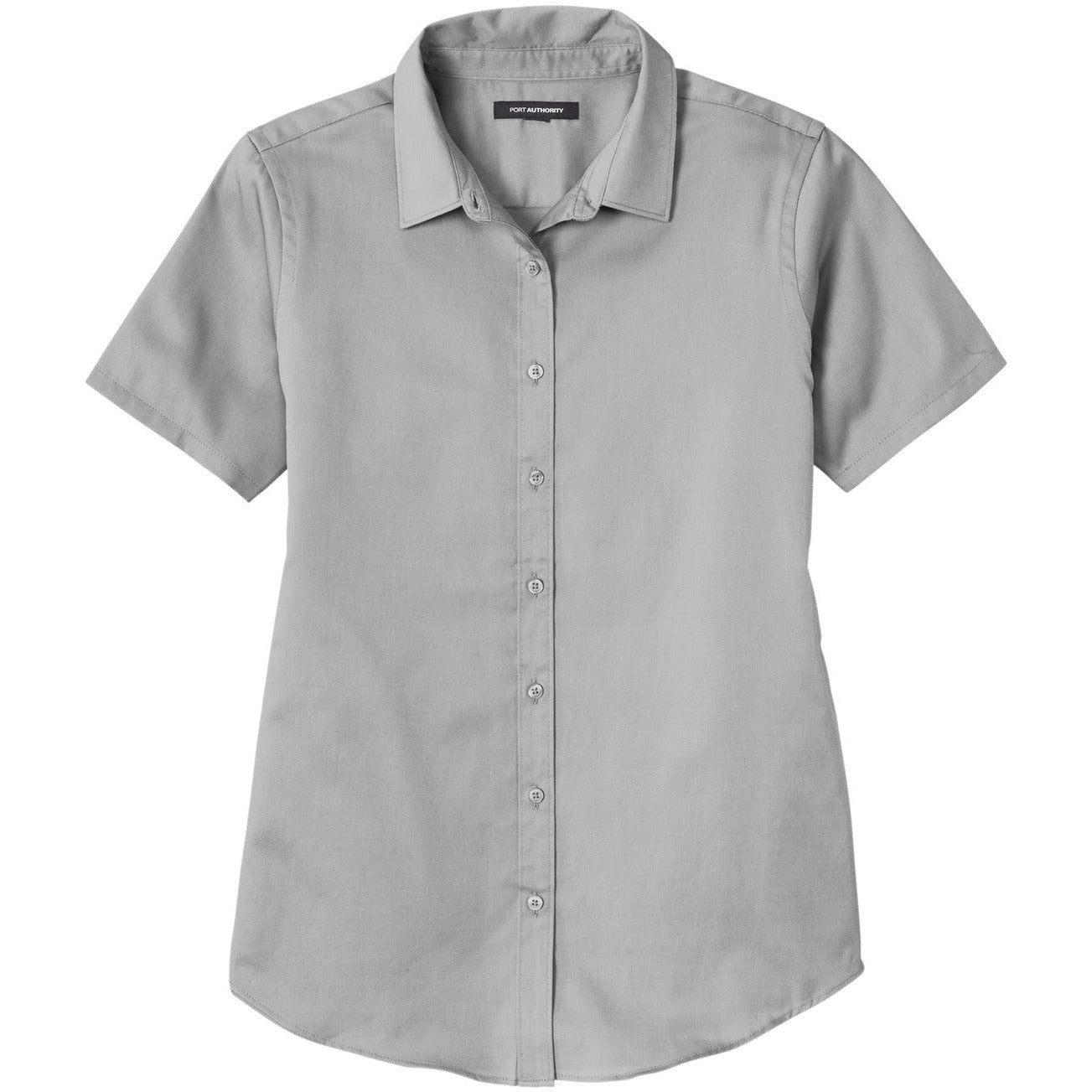 Port Authority® Ladies Short Sleeve SuperPro React®Twill Shirt