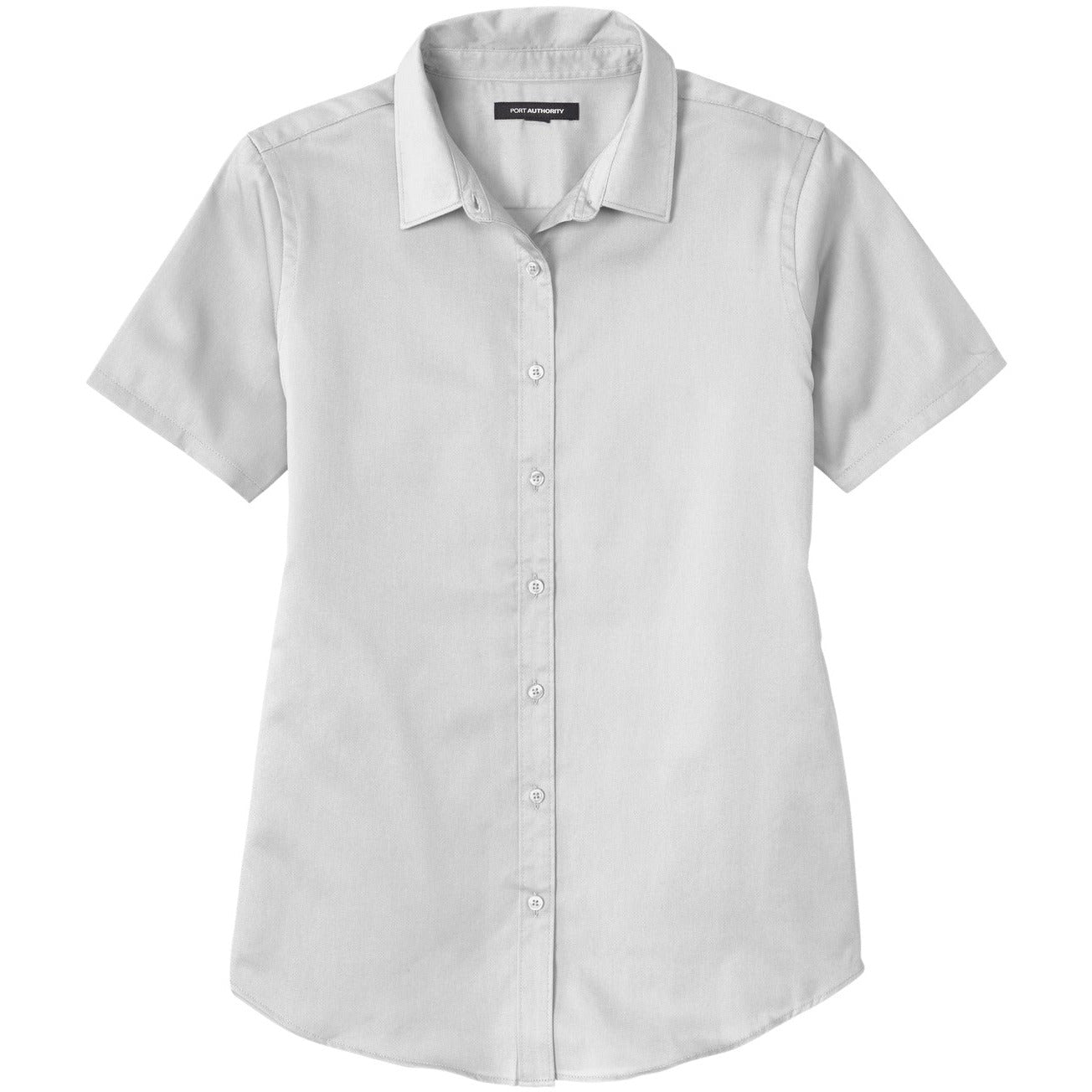 Port Authority® Ladies Short Sleeve SuperPro React®Twill Shirt