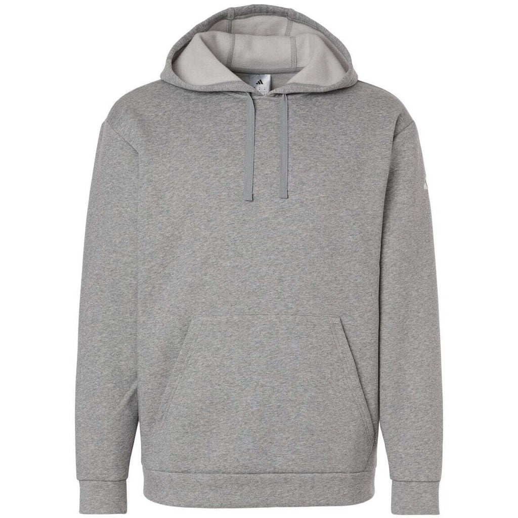 Medium Grey Heather/ White