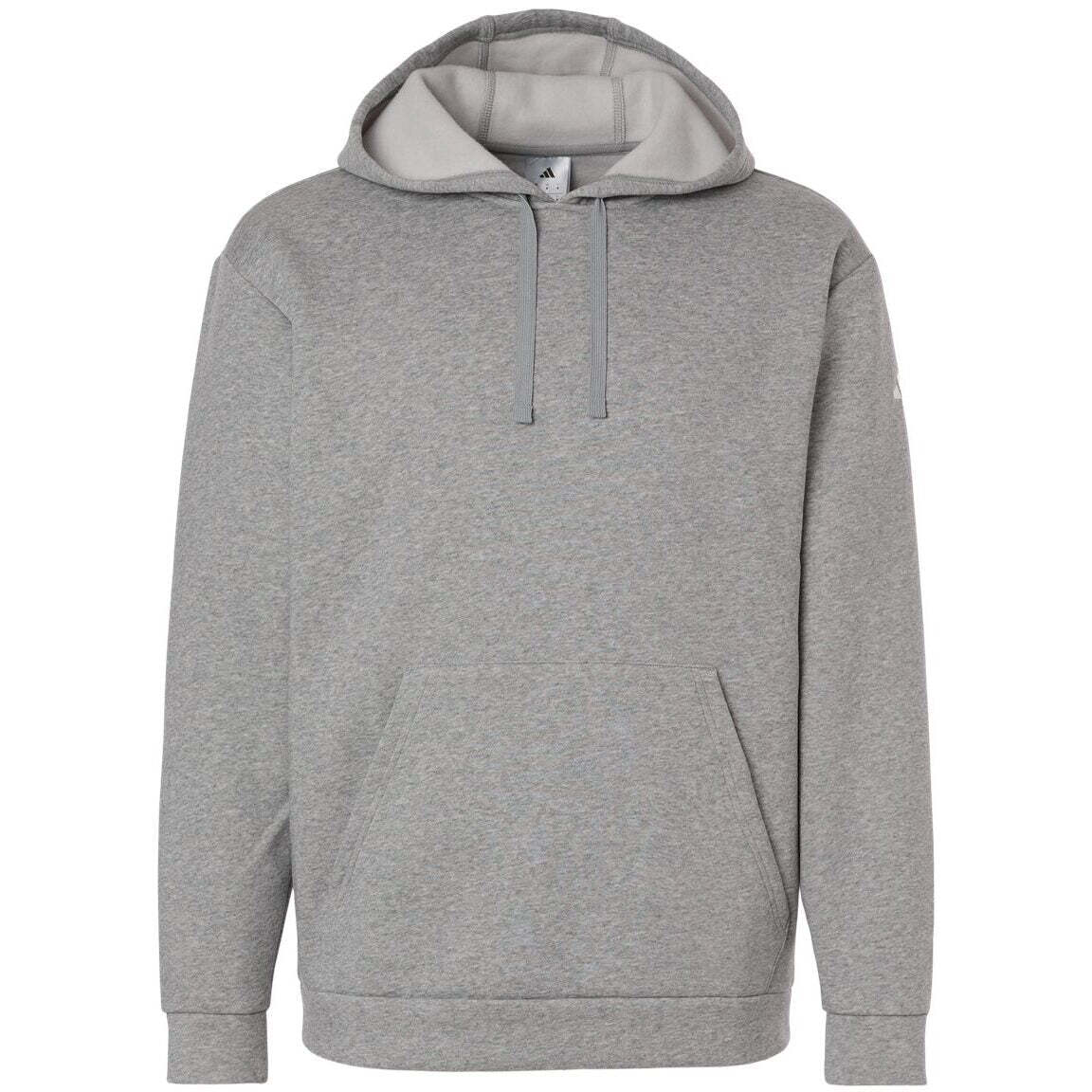 Medium Grey Heather/ White