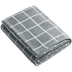 Gusty Grey/ Marshmallow Check