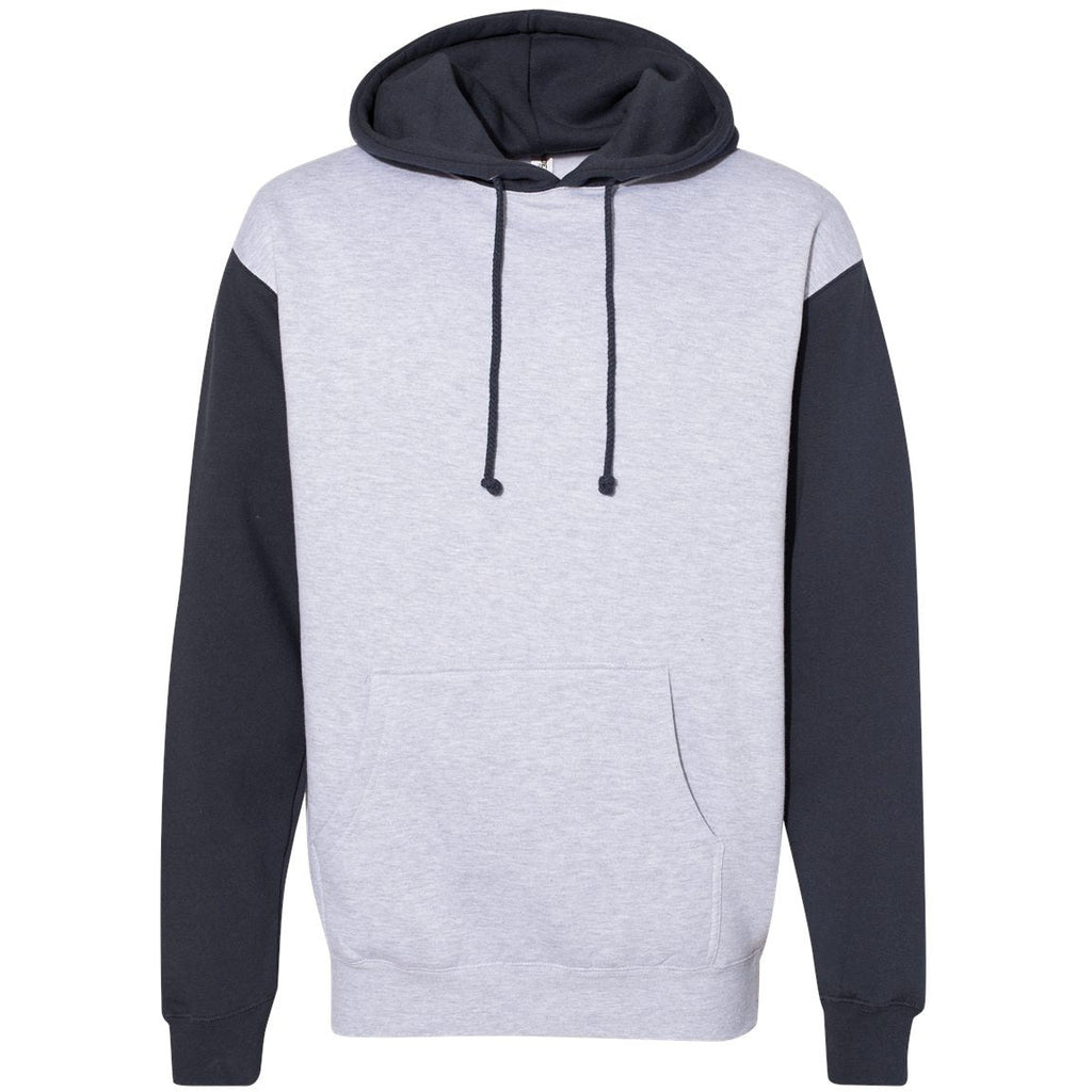Grey Heather/ Slate Blue