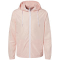 Blush/ White Zipper