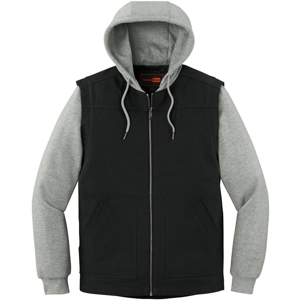 Black/ Heather Grey