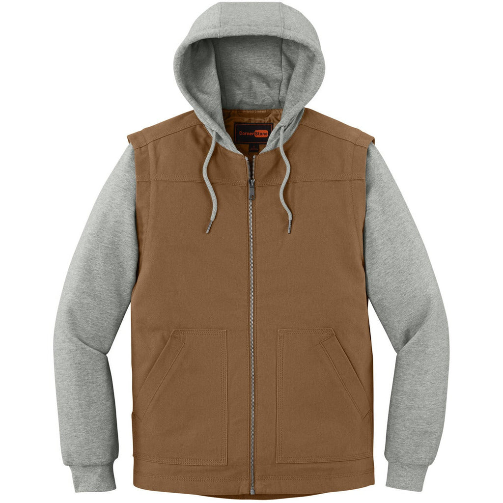 Duck Brown/ Heather Grey