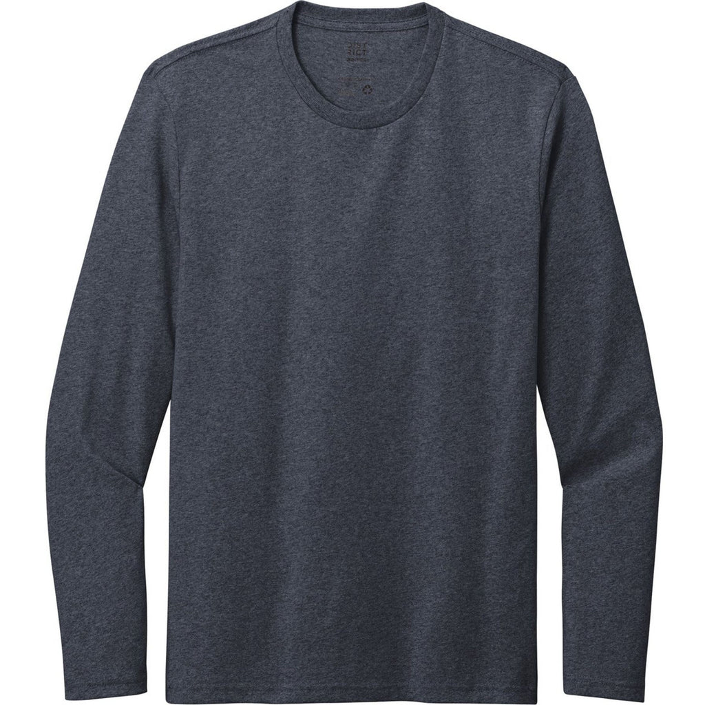 Heathered Navy