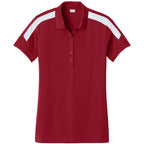 Deep Red/ White