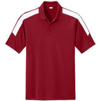 Deep Red/ White