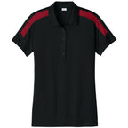 Black/ Deep Red
