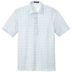 Black/ Carolina Blue Check