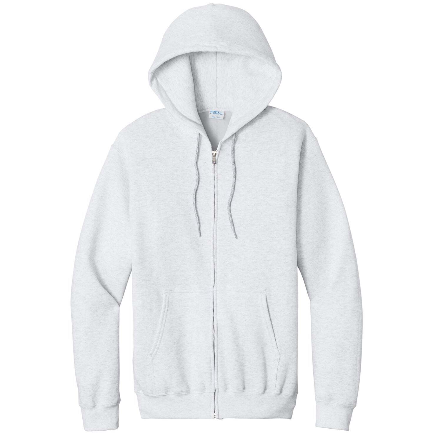 Port & Company® Core Fleece Full-Zip Hooded Sweatshirt