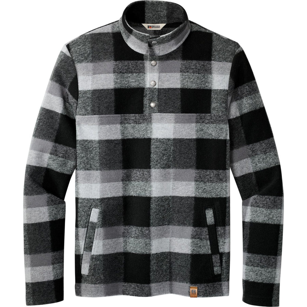 Deep Black Plaid