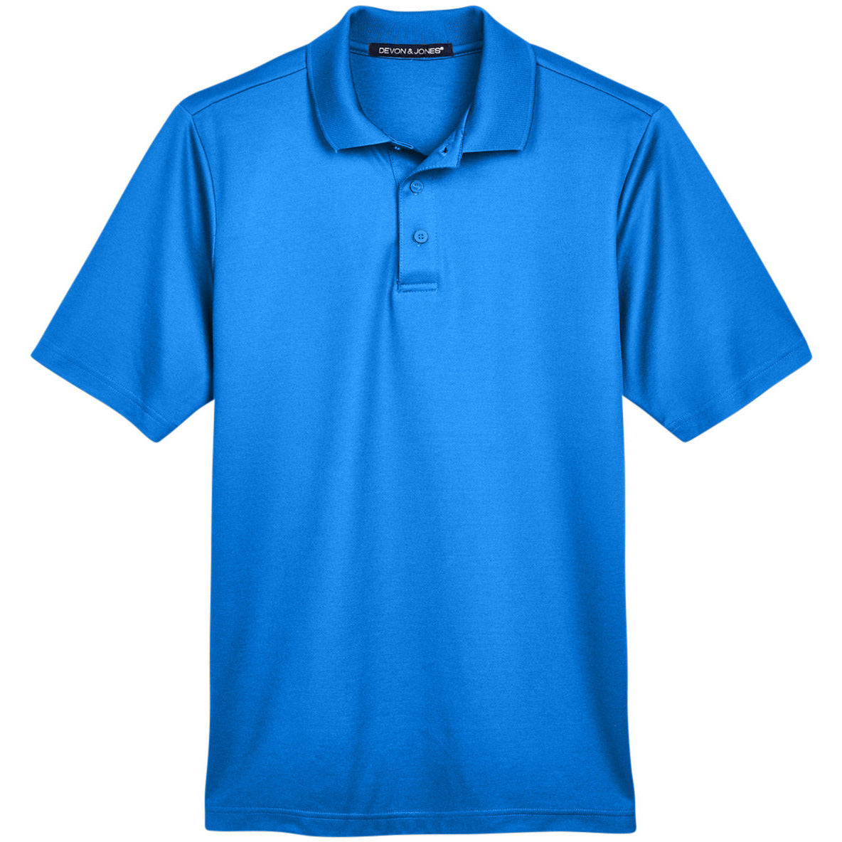 Devon & Jones Men's CrownLux Performance® Plaited Polo
