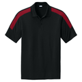Black/ Deep Red