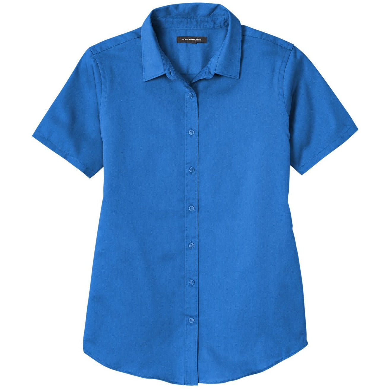 Port Authority® Ladies Short Sleeve SuperPro React®Twill Shirt